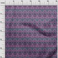 thumbnail image 2 of oneOone Tissu Lycra Polyester Diamant & Tourbillon Tissu Artisanat Imprimé BTY 56 Pouces de Large, 2 of 4