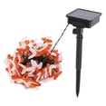 thumbnail image 1 of Guirnalda de luces LED solares con forma de abeja, impermeables, decorativas, para exteriores, jardín, patio, blanco cálido, 12 m, 100 LED, 8 modos de funcionamiento, 1 of 14