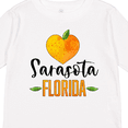 thumbnail image 4 of Inktastic Sarasota Florida Orange in Heart Boys or Girls Long Sleeve Toddler T-Shirt, 4 of 5