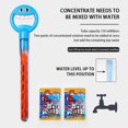 thumbnail image 4 of Smiling Face 32 Hole Bubble Stick with Bubble Refills, Children's 5-Claw Bubble Wands Toy, Kids Bubble Machine Toy Party Favor, 4 of 5