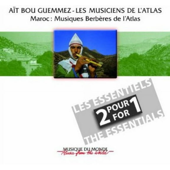 Les Musiciens de L'atlas - Berber Music from Morocco - World / Reggae - CD