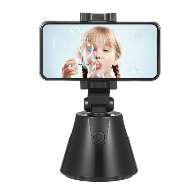 Yeacher 360 Degree Rotation Selfie Stick Auto Face Object Tracking Smart Phone Camera Holder Replacement for and Android Phones