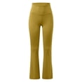 thumbnail image 6 of DHFJKG High Waisted Flare Yoga Pants Women Bootcut Leggings Stretchy Soft Workout Athletic Gym Pants, 6 of 6