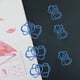 thumbnail image 3 of Clip de papel ANGGREK lindo Metal a prueba de herrumbre Azul 100 piezas, 3 of 8