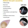 thumbnail image 5 of Rungopro 4 Pairs Metatarsal Pads Ball of Foot Cushions Gel Ball Feet Pads Mortons Neuroma Callus Foot Pain Relief Bunion Forefoot Support for Women Men, 5 of 6
