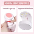 thumbnail image 3 of UV Light for Nails, Portable UV Nail Lamp for Quick Drying Gel Nails, Professional UV Led Nail Lamp, Suitable, 3 of 4