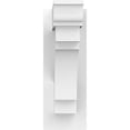 thumbnail image 2 of 5"W x 14"D x 14"H Merced Architectural Grade PVC Outlooker with Traditional Ends, 2 of 8