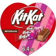 KIT KAT® Miniatures Milk Chocolate Wafer, Valentine's Candy Gift Box, 6.4 oz