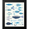thumbnail image 2 of Prahl, Courtney 20x24 Black Modern Framed Museum Art Print Titled - Go With the Flow I, 2 of 5