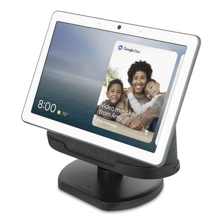 [Official Made for Google] Wasserstein Adjustable Stand Compatible with Google Nest Hub Max - Perfect Companion for Your Nest Hub Max (Charcoal)