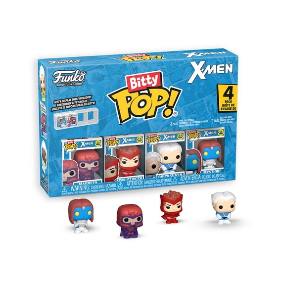 Funko Bitty POP 4-Pack: X-Men - Magneto Collectible Vinyl Figure