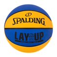 thumbnail image 1 of Spalding Lay-Up Mini Baloncesto Exterior Azul/Naranja 22"", 1 of 1