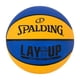 thumbnail image 1 of Spalding Lay-Up Mini Baloncesto Exterior Azul/Naranja 22"", 1 of 1
