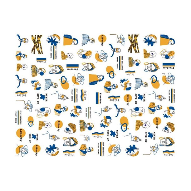 Seitruly Pegatinas para uñas, calcomanías en relieve 3D, impresión de deslizadores de belleza para manicura, decoración DIY, adhesivo, accesorios de Juegos de manicura WG476 Seitruly CE012223-11B