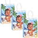 thumbnail image 5 of Bolsa de papel para fiesta de Disney Moana, bolsa para envolver regalos de caramelos, decoración para fiesta de cumpleaños con temática del océano para niños, suministros para fiesta de baby shower pa, 5 of 5