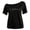 Los Angeles-Black, variant on sususu Girl's Y2k Off The Shoulder Tops Sizes 11-12 Years Short Sleeve Cute Summer T Shirt Cute Summer Clothes for Teens, Concert Going Out Outfits (White)