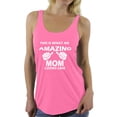 thumbnail image 1 of Women's What An Amazing Mom Looks Like Graphic Racerback Tank Tops, 1 of 4