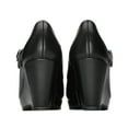 thumbnail image 5 of BOCCA Women MaryJane Wedge Heels Platform Pumps with Ankle Strap,Round Toe Dress Shoes for Work Party, 5 of 5