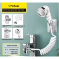 thumbnail image 4 of Handbasin Shower Kit, Three Beams Available faucet shower head with telescopic hose, convenient for bathroom and kitchen (faucet not included) Hy, 4 of 4