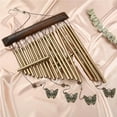 thumbnail image 3 of facefd Outdoors Wind Chimes Harp Wind Chimes Home Decor Indoor Metal Hanging Wind Chimes, 3 of 6