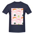 thumbnail image 4 of Bingfone Cute Sushi Men'S Loose Fit Short-Sleeve Pocket T-Shirt, 4 of 7