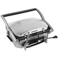 Cuisinart GR4N 5in1 Electric Panini Grill Press & Griddle, Silver