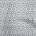 thumbnail image 1 of oneOone Rayon Coin Gray Fabric Asian Ikat Craft Projects Decor Fabric Printed By The Yard 56 Inch Wide, 1 of 4