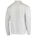thumbnail image 3 of Men's Colosseum White TCU Horned Frogs Tortugas Logo Quarter-Zip Jacket, 3 of 3