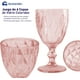 thumbnail image 3 of Juego de 6 Copas de Vidrio de Vidrio 240 ml, Rosa, 3 of 5