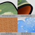 thumbnail image 2 of 2-Piece Kitchen Mat Set Non Slip Washable Floor Mats Decorative Rugs for Kitchen Sink Laundry White Roses in A Vase, 2 of 7