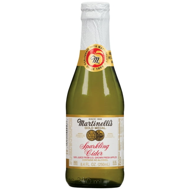 Martinelli's Gold Medal® Sparkling Cider 48.4 oz. Glass Bottles
