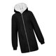 thumbnail image 4 of Sudadera con Capucha Larga Cierre de Cremallera con Bolsillos Chaqueta Cardigan Gruesa de Invierno Mujer S Yinane Abrigo tipo cárdigan extragrande de polar, 4 of 6