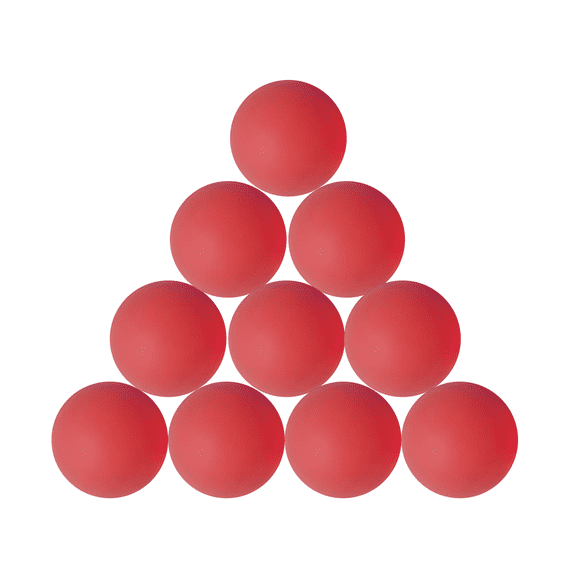 BESTSKY 10Pcs Ping Pong Balls,New PP Material Table Tennis Balls,Seamless 40mm Beer Pong Balls