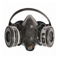 Honeywell North Half Mask Respirator Kit,L,Black 7701L