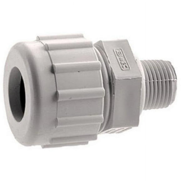Homewerks Adaptateur de Tuyau de Compression Mâle en PVC 0.5 Po