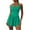 Green, variant on Tennis Dress for Women with Built in Shorts Adjustable Straps Athletic Dress Summer Golf Activewear Workout Dress