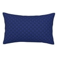 thumbnail image 1 of Fotbe Navy Blue Funda de Almohada Decorativa Estilo Occidental, Lujo en Algodón, Fundas para Almohadas King, Cojín Estampado para Decoración del Hogar-20"x30", 1 of 6