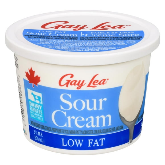 Gay Lea Low Fat Sour Cream, 500 mL