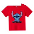 thumbnail image 3 of 2024 Camiseta Kawaii Lilo Stitch para mujer, divertida camiseta de dibujos animados para mujer, camiseta de manga corta de Stitch para niña, ropa de calle para niña, camisetas de verano para bebé niño, 3 of 5