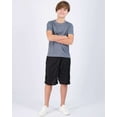 thumbnail image 6 of 5 Pack: Youth Mesh Moisture Wicking Active Athletic Performance Short-Sleeve T-Shirt Boys & Girls, 6 of 6