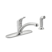 American Standard Colony Pro One Handle Polished Chrome Motion Sensing Kitchen Faucet Side Sprayer I