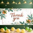 thumbnail image 6 of Greenery Decoration Thank You Banner Gold Accents for Holiday Party Indoor Event Gratitude Display, 6 of 8