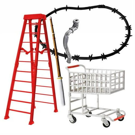- ULTIMATE Five Piece Shopping Cart Deal Playset for WWE Wrestling Action Figures