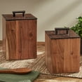 thumbnail image 2 of Park Designs Woodbourne Large Canister 10.5", 2 of 3