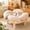 white, variant on CheerPals Elevated Cat Bed, Washable Flower Pet Cushion with Sturdy Wooden Frame, Heavy-Duty Lounge Chair for Indoor Cats & Small Dogs, White