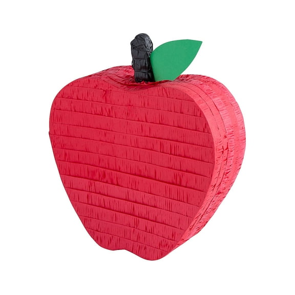Fun Express Apple Red Fruits Asymmetrical Birthday Pinata, 6" x 19.5"