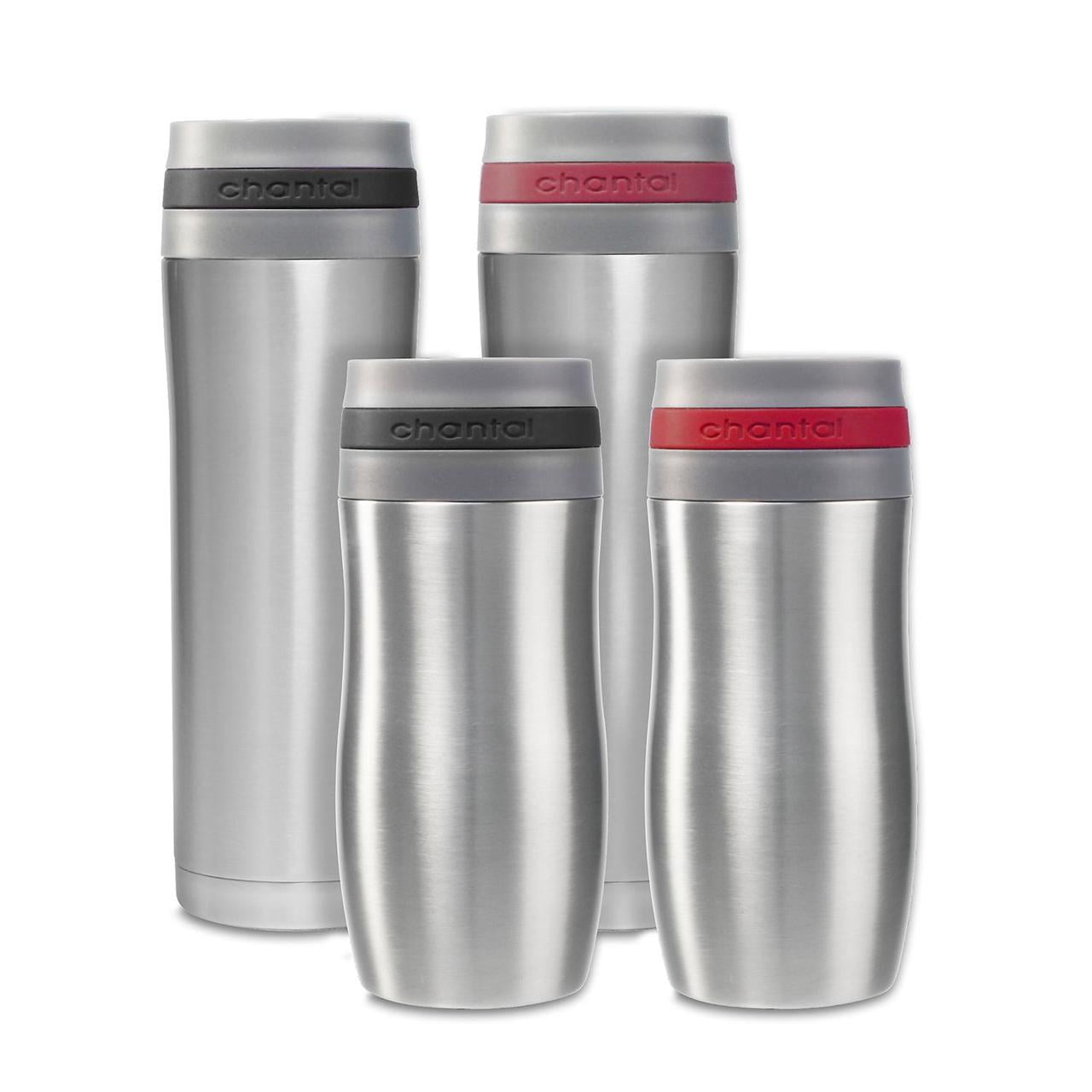 Chantal Travel Mugs, Set of 4