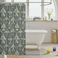 thumbnail image 3 of Camouflage Airplane Bathroom Shower Curtain Sets 72"Wx84"L,Camouflage Plane Fabric Shower Curtain Cartoon Aircraft Shower Curtain Retro Army Bath Curtain Military Airplane Decor, 3 of 4
