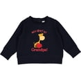 thumbnail image 2 of Inktastic Wild About My Grandpa Baby Sweatshirt, 2 of 4