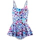 thumbnail image 1 of Traje de baño de sirena para niña, traje de baño de una pieza con escamas de pez, falda para niña, traje de baño de aguas termales para niños, 1 of 6